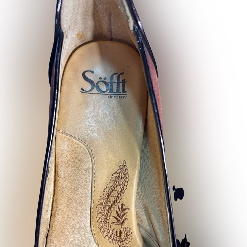 Sofft - Brown Leather Heels - Picture 3 of 8